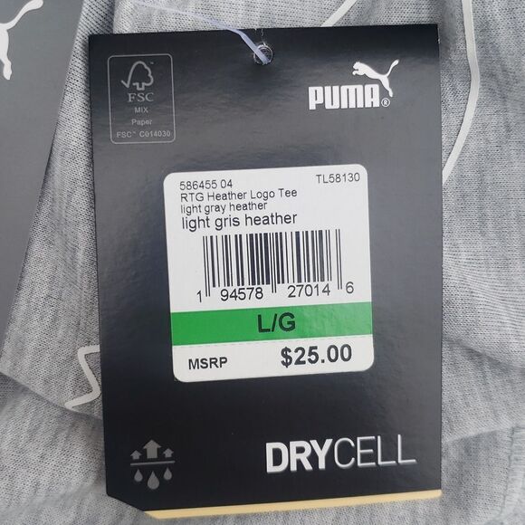 NWT Puma Ladies T-Shirt Sz L - Picture 8 of 8